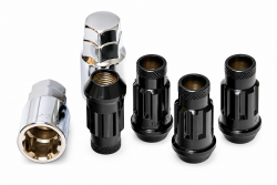 MonsterLug Black 4 Piece 1/2 Inch Lock Set 1/2 x 20